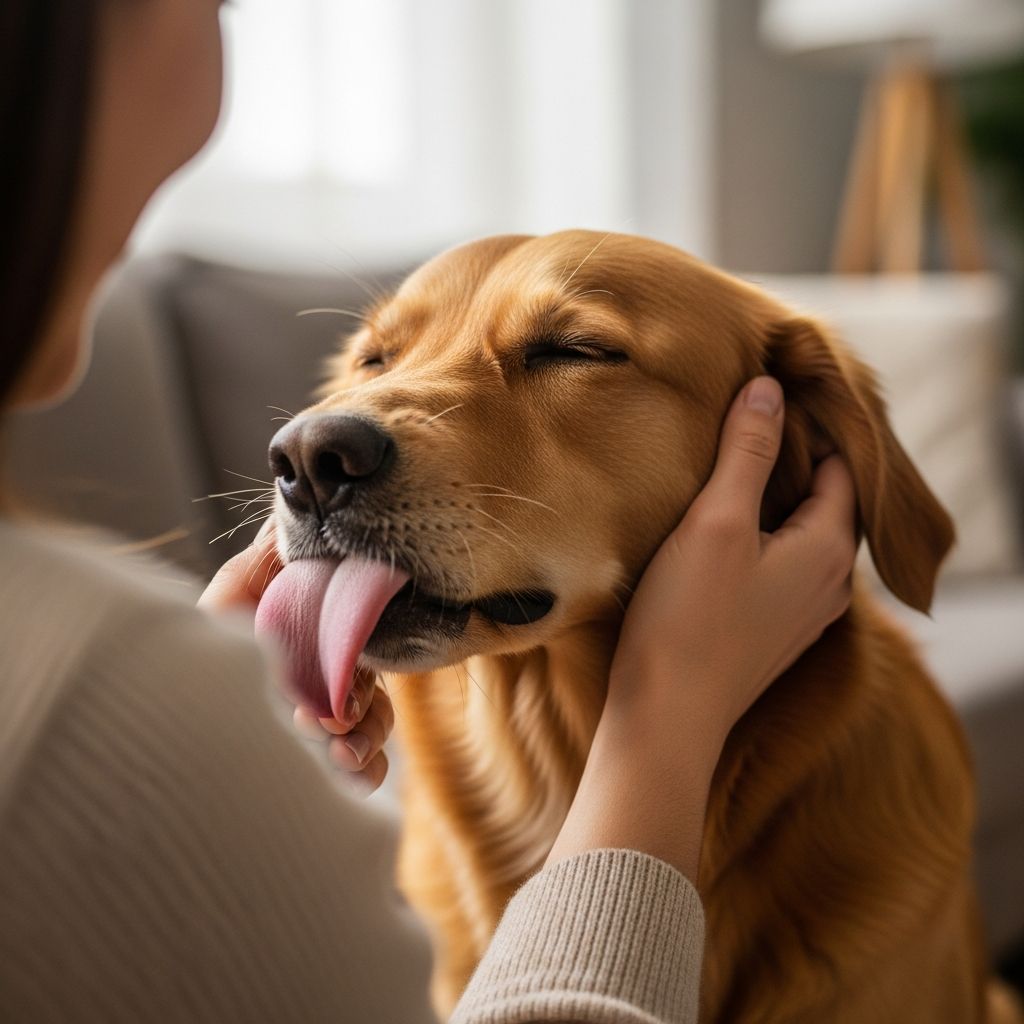 Why Does My Dog Lick Me When I Pet Them? Uncover the reasons behind your dog's licking during petting: affection, communication, health signals, and when to worry.