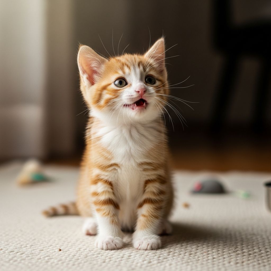 Discover the top reasons your kitten meows excessively and practical solutions to help them feel secure and content.