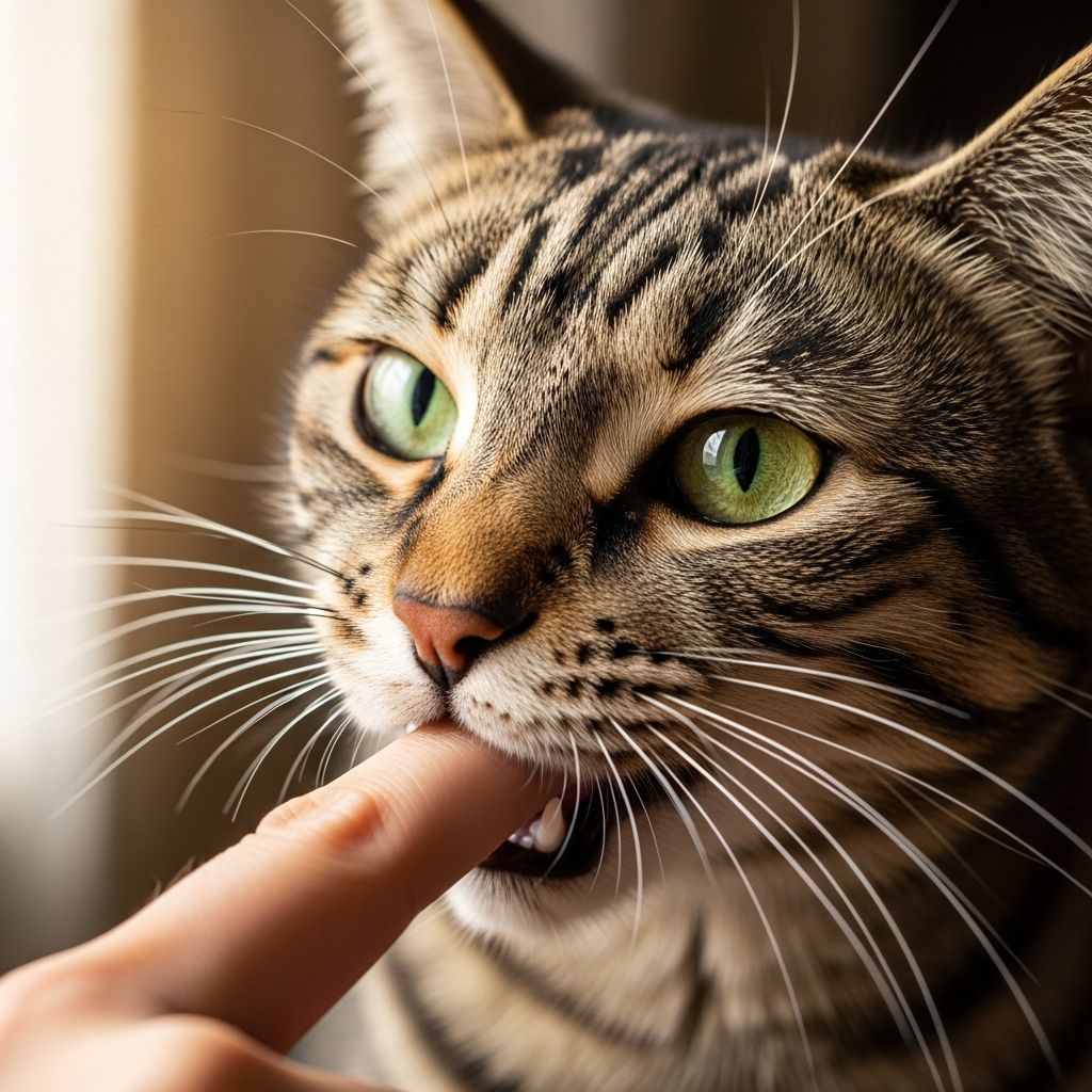 Discover the reasons behind cat biting and learn effective strategies to manage this common behavioral issue.