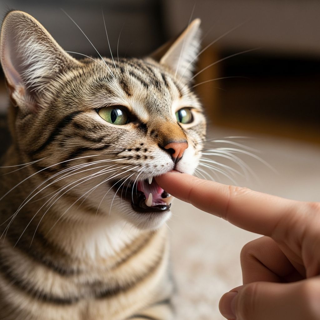 Why Does My Cat Bite Me? 7 Expert Tips To Stop Biting Uncover the reasons behind your cat's biting habits and discover effective strategies to curb this common feline behaviour for a harmonious home.