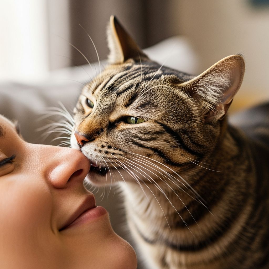 Understand why your cat bites your nose and what it really means for your feline friendship.