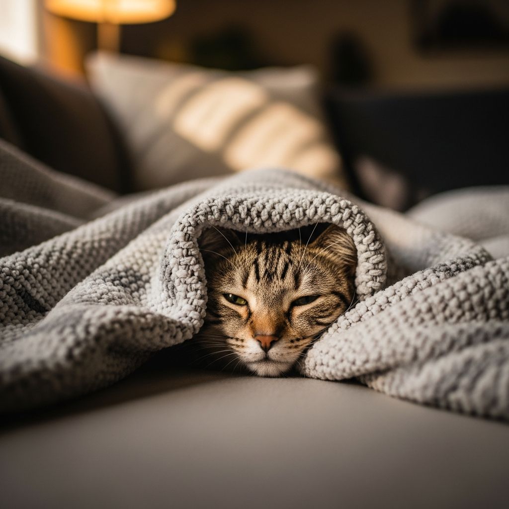 Why Does My Cat Burrow Under Blankets: 5 Reasons & Tips Discover the top reasons your cat loves burrowing under blankets and how to manage this adorable yet sometimes pesky habit.