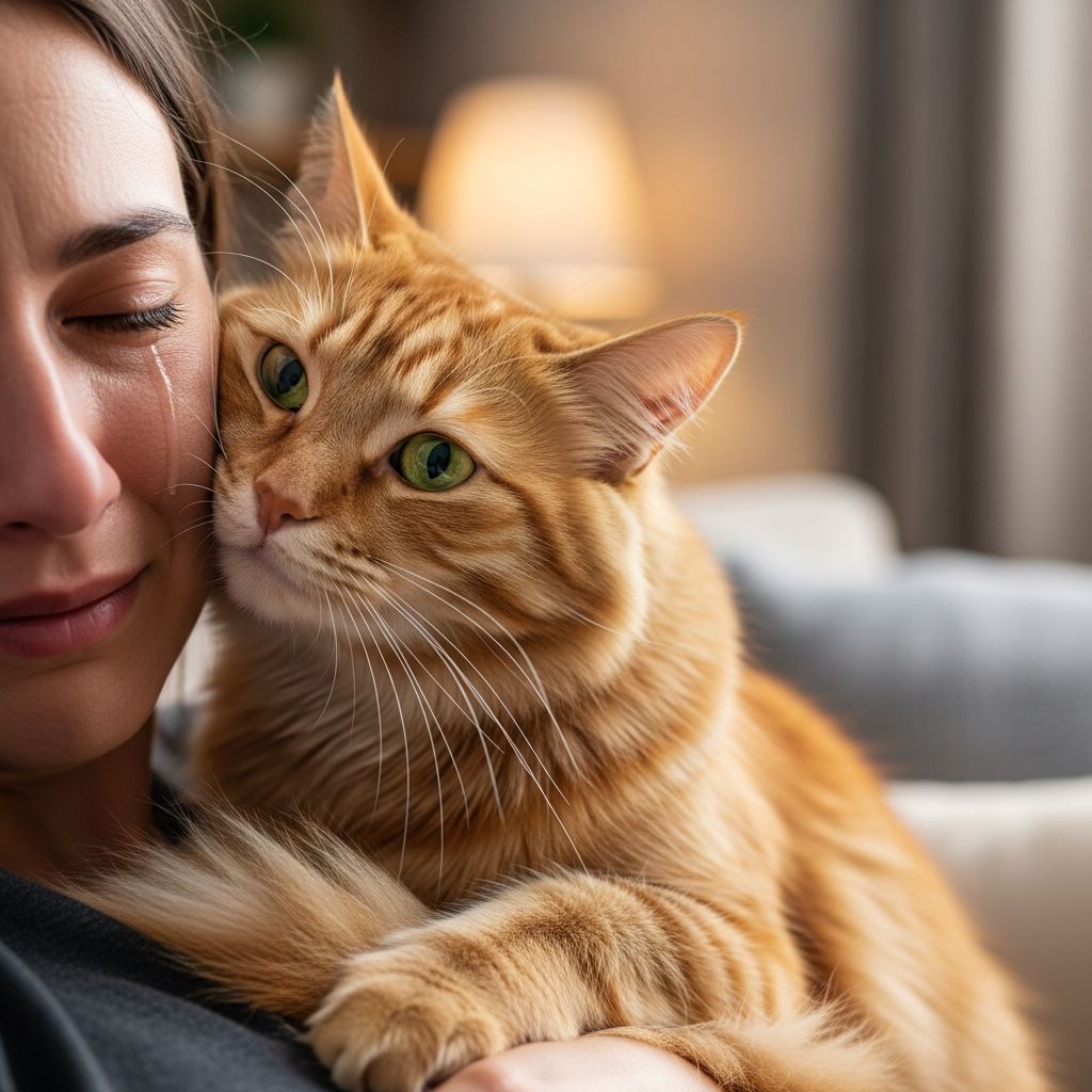 Discover the surprising ways cats sense your emotions and offer comfort when you're crying, revealing their deep empathy and bond.