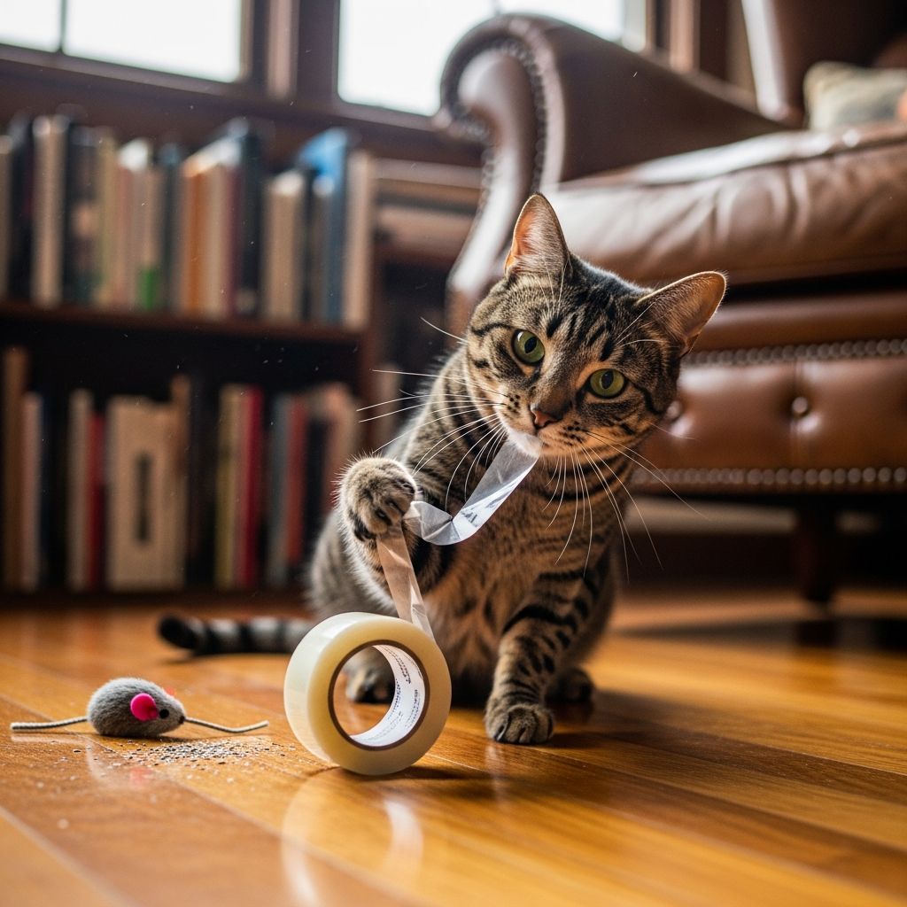 Why Does My Cat Eat Tape? 6 Vet-Reviewed Reasons & What to Do Discover the 6 common reasons why cats eat tape, from pica to boredom, and learn vet-approved steps to stop this dangerous habit safely.