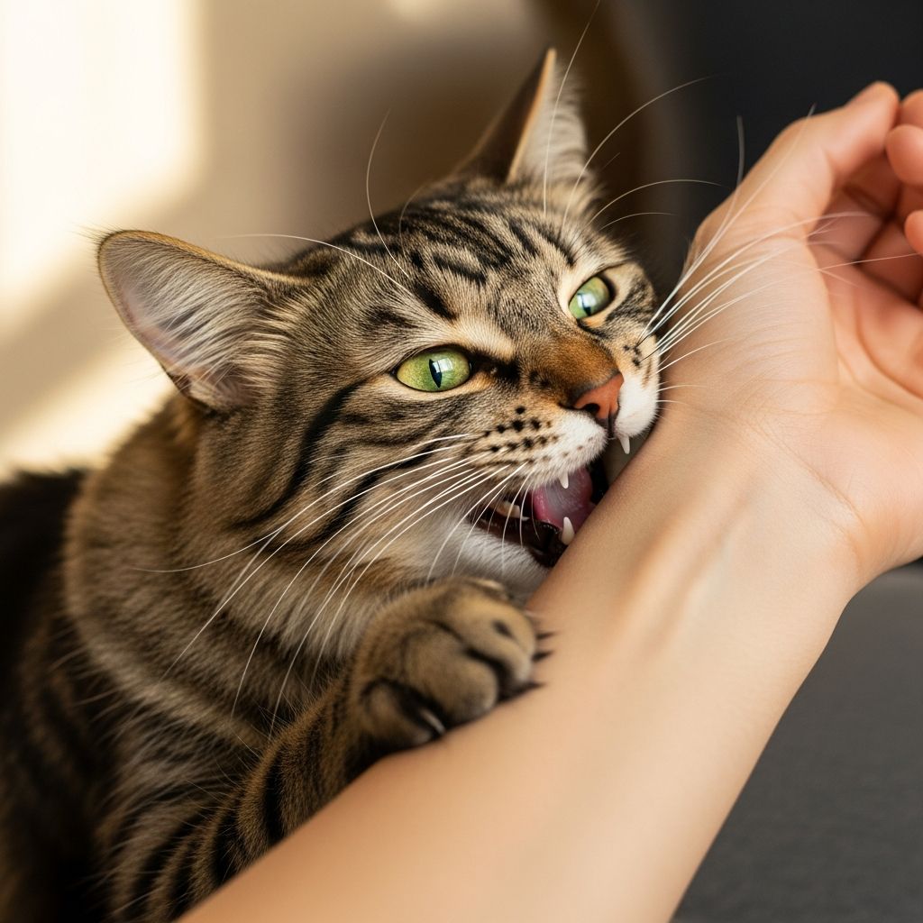 Why Does My Cat Grab And Bite My Arm? 6 Vet-Reviewed Reasons Discover the 6 vet-reviewed reasons why your cat bites your arm and how to respond.