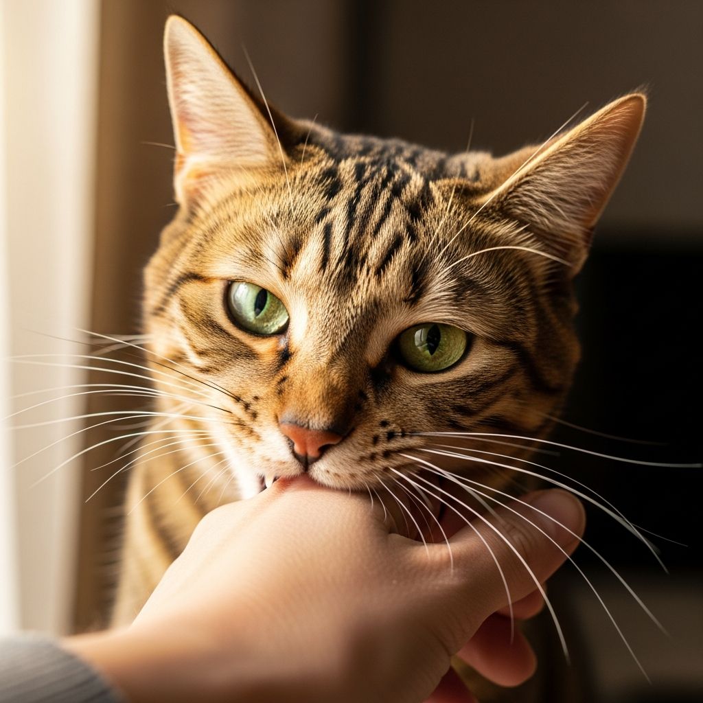 Discover the 5 common reasons your cat grabs and bites your hand, from hunting instincts to play, and learn how to manage this behavior effectively.