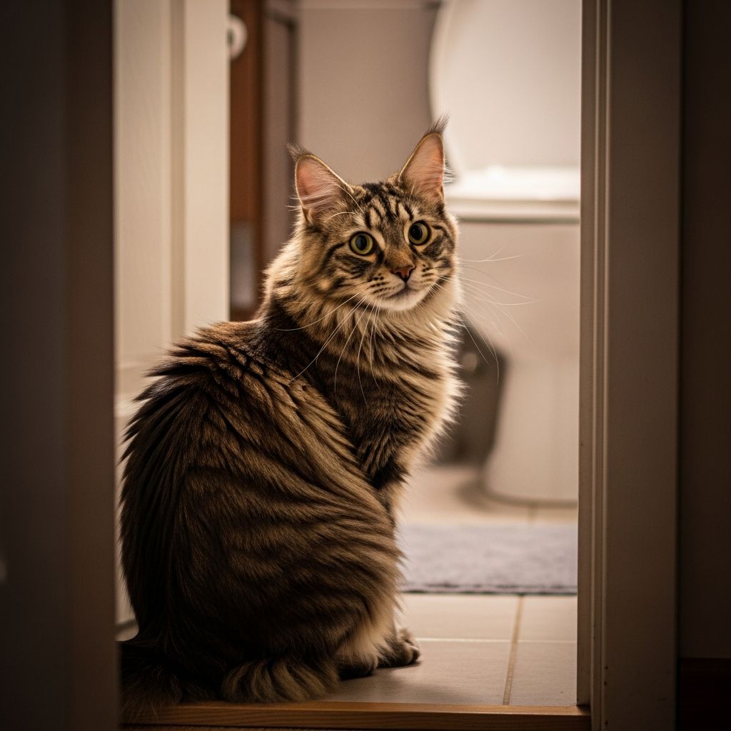 Why Does My Cat Guard Me When I Pee: 6 Ways To Handle It Discover the instinctual reasons behind your cat's bathroom guarding behavior and how to manage it effectively for a harmonious home.