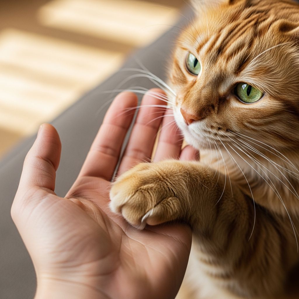 Why Does My Cat Hold My Hand? 10 Reasons And What It Means Uncover the heartwarming reasons behind your cat's paw-holding habit and strengthen your feline bond today.