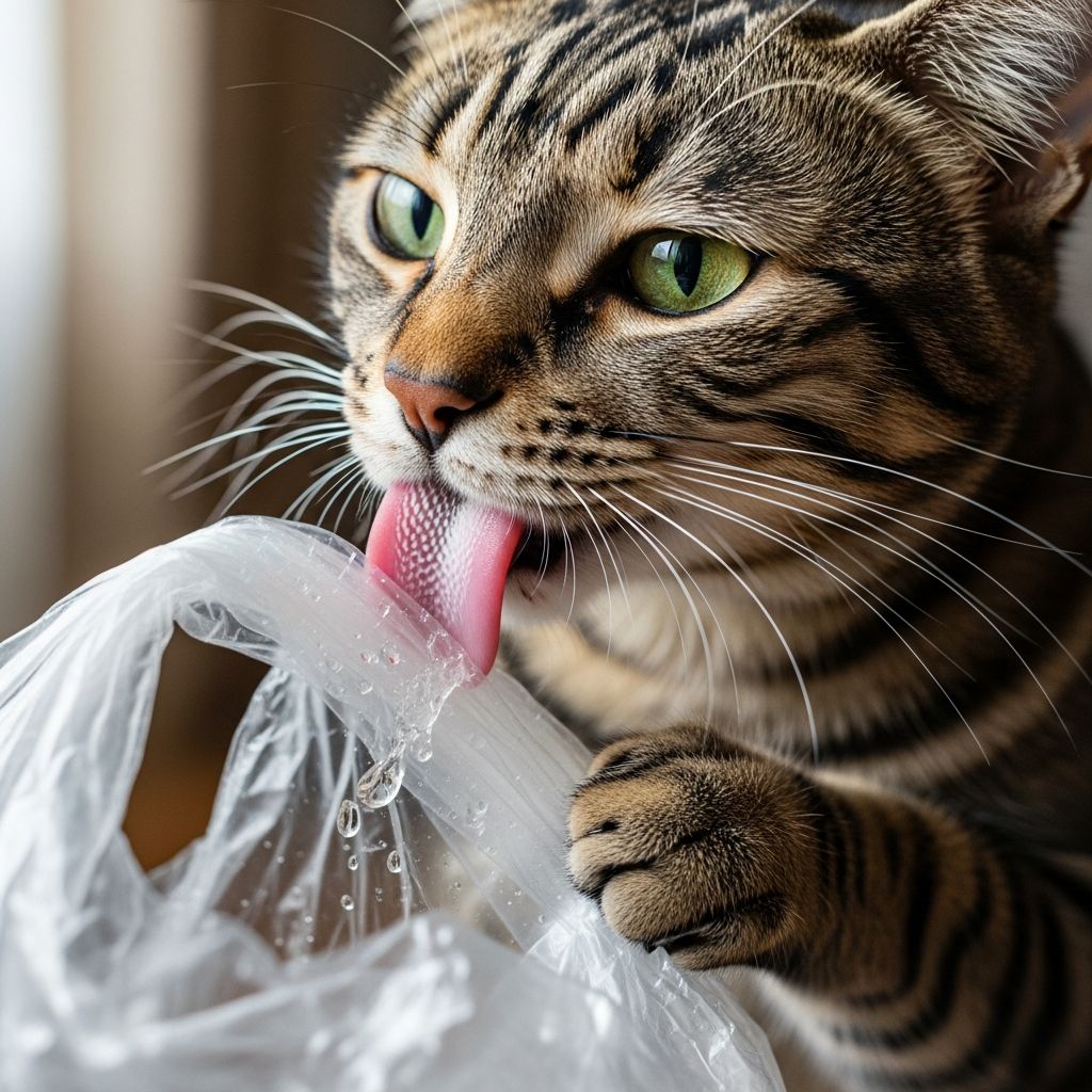 Why Does My Cat Lick Plastic? 7 Reasons And Prevention Tips Uncover the reasons behind your cat's plastic-licking habit, from sensory appeal to health concerns, and learn safe ways to stop it.
