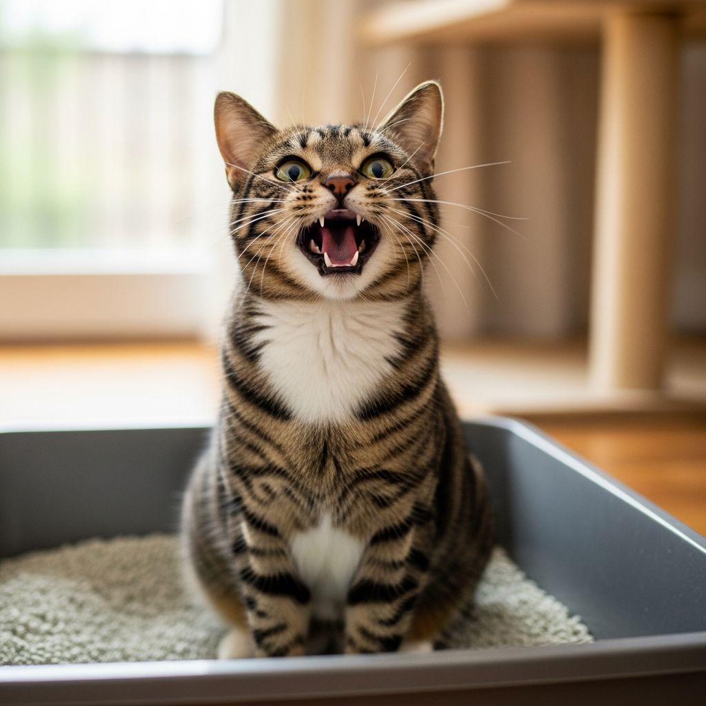 Why Does My Cat Meow in the Litter Box? 6 Vet Reviewed Reasons Discover the 6 vet-reviewed reasons your cat meows in the litter box, from dirty boxes to serious medical issues.
