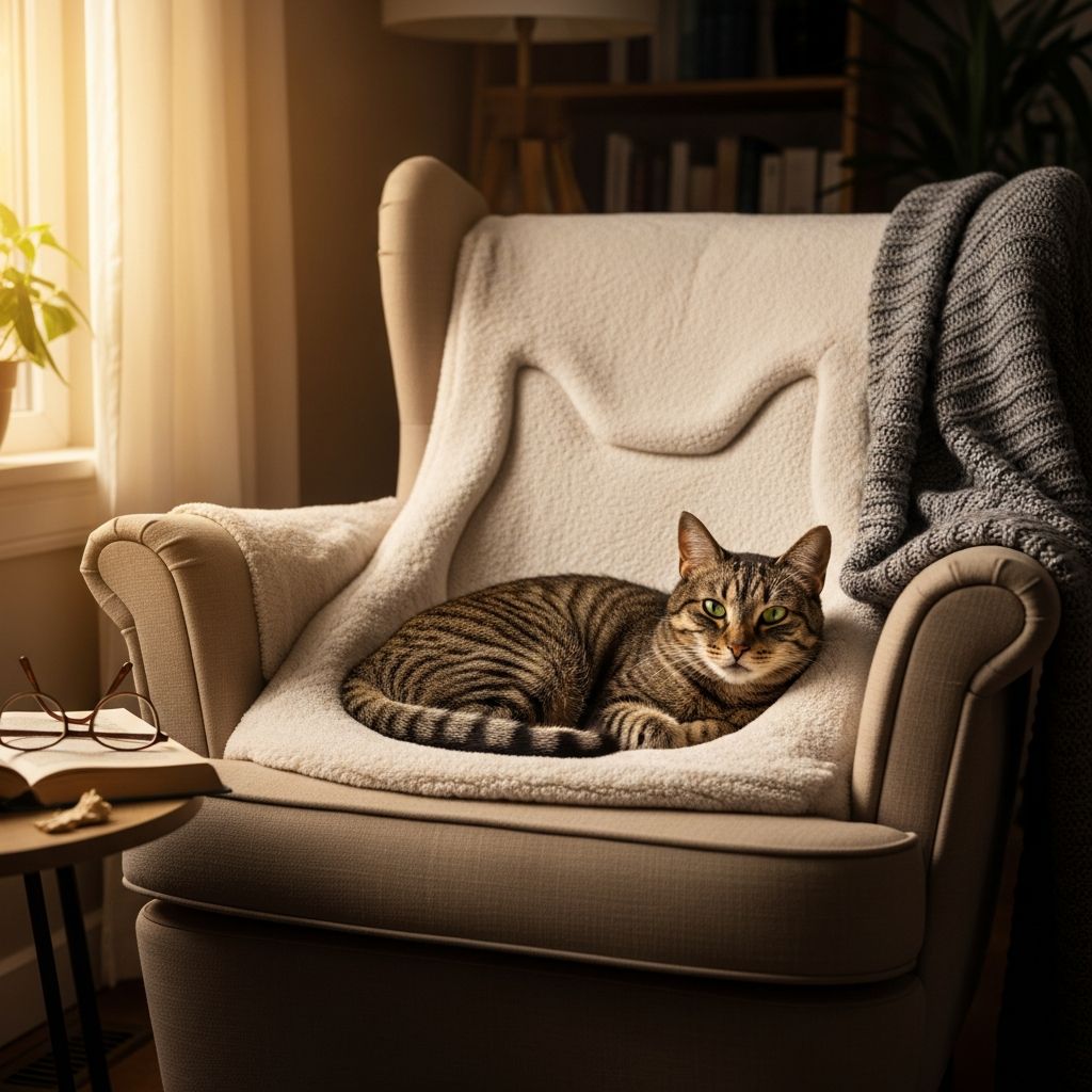 Why Does My Cat Sit in My Chair? 5 Expert-Backed Reasons Uncover the fascinating reasons behind your cat's habit of claiming your favorite chair, from warmth to affection.