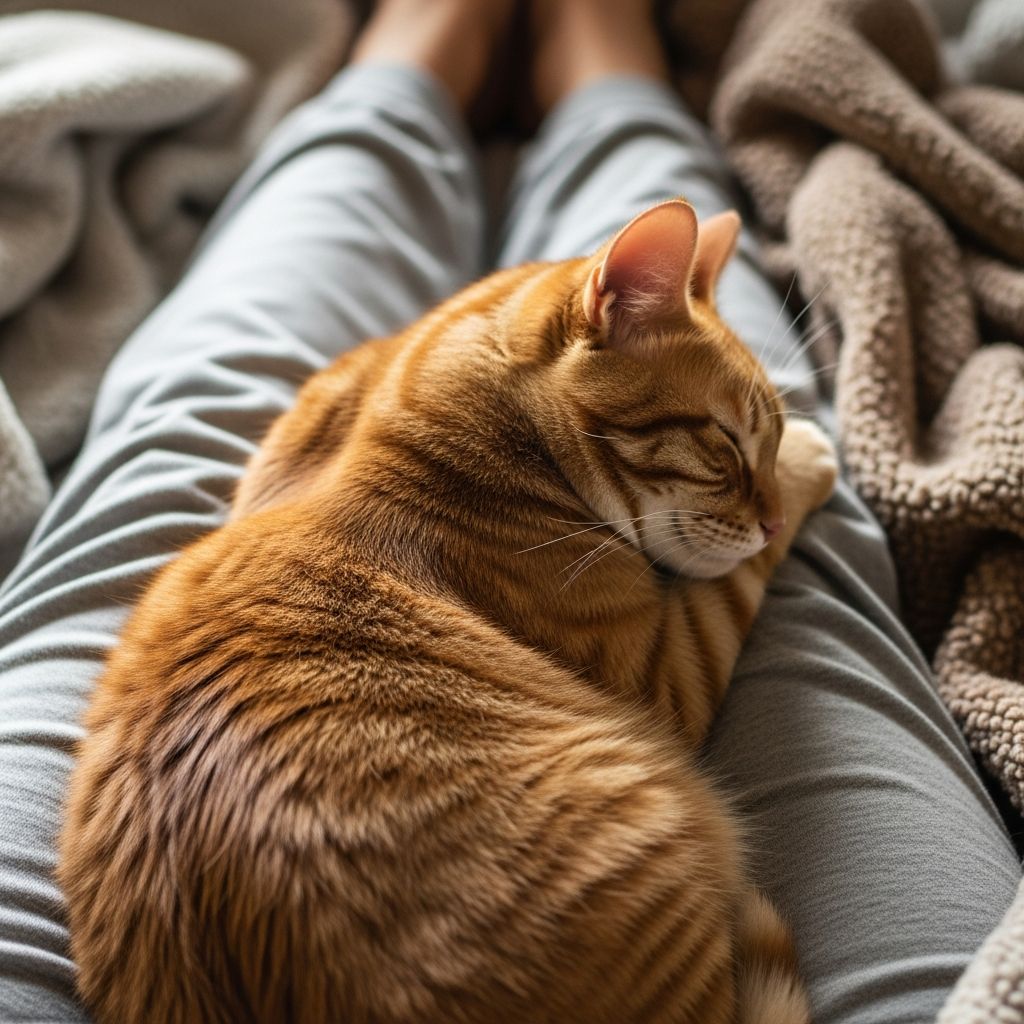 Why Does My Cat Sleep Between My Legs? 5 Reasons Explained Discover the top reasons your cat loves sleeping between your legs, from warmth and security to bonding and territory marking.