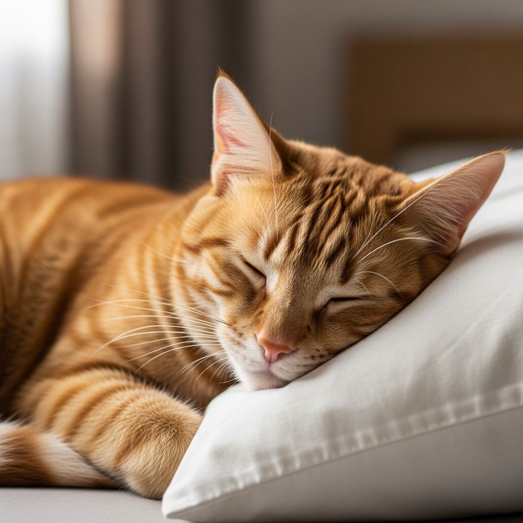 Why Does My Cat Sleep On My Pillow? 5 Vet-Reviewed Reasons Discover the 5 vet-reviewed reasons your cat loves sleeping on your pillow, from affection to warmth and trust.