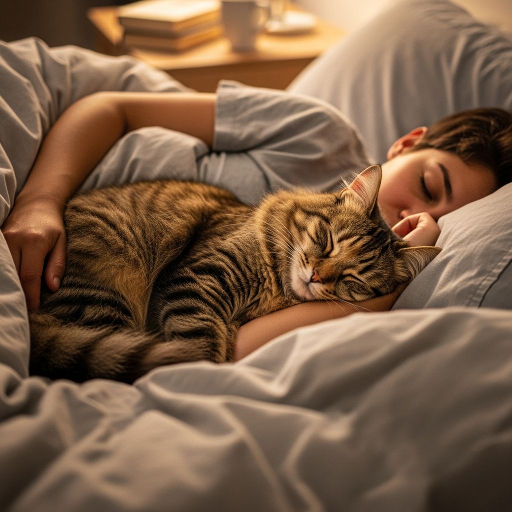 Discover the 5 key reasons your cat loves snuggling close while sleeping, from trust and warmth to territorial instincts.