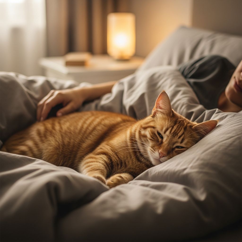 Why Does My Cat Sleep With Me? 10 Reasons Explained Uncover the heartwarming reasons your cat chooses to snuggle up in bed with you every night for comfort, security, and unbreakable bonds.