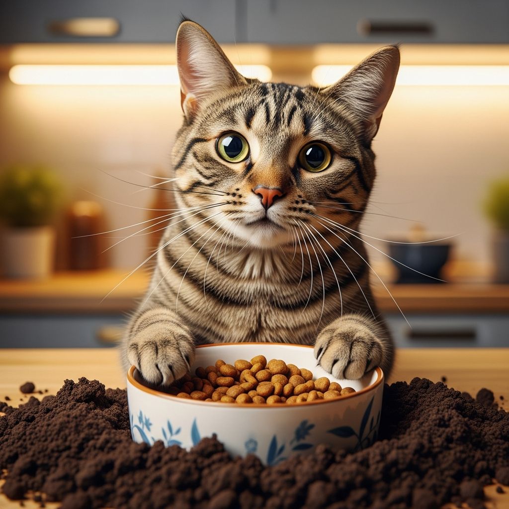 Why Does My Cat Try To Bury Their Food? 5 Ways To Reduce It Uncover the instinctual reasons behind your cat's food-burying behavior and how to create a stress-free feeding environment for your feline friend.