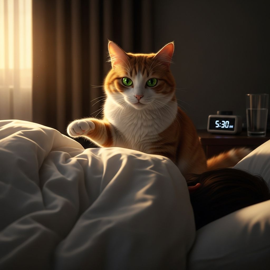 Why Does My Cat Wake Me Up? 4 Proven Fixes For Better Sleep Discover the top reasons your cat disrupts your sleep and proven strategies to restore peaceful nights for both you and your feline friend.