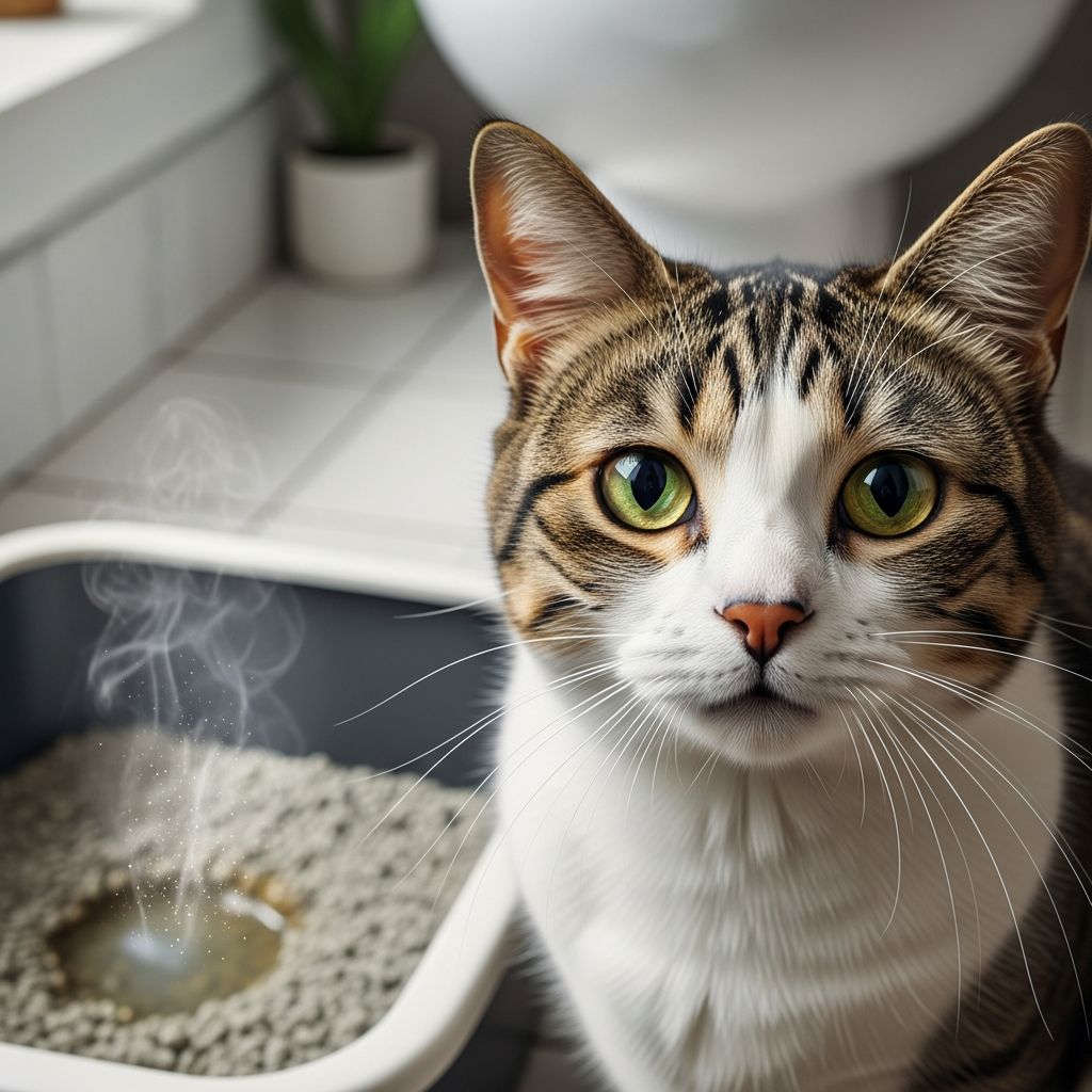 Sudden strong cat urine odor? Discover health issues, diet tips, litter solutions, and when to call the vet for fresh-smelling relief.