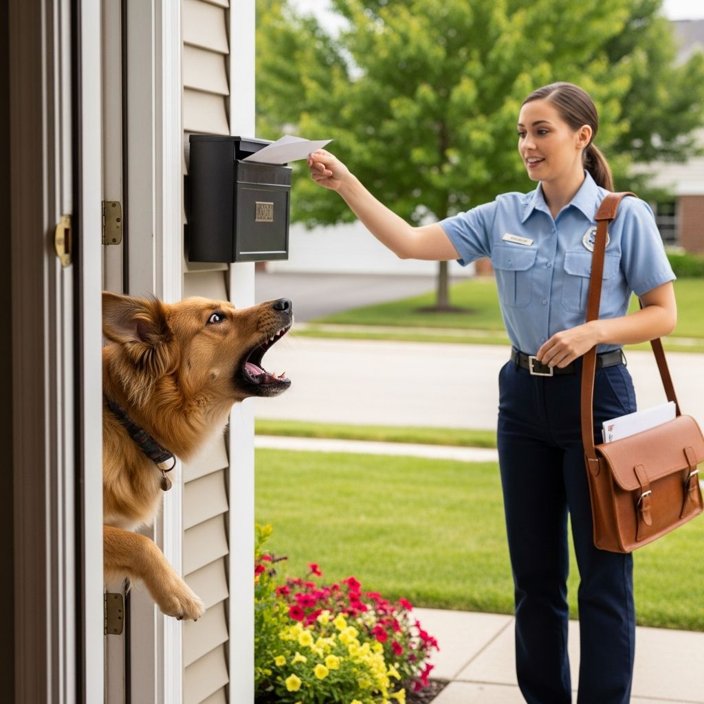 Why Does My Dog Bark at the Mail Carrier? Understand why dogs bark at mail carriers and discover effective training strategies to create positive associations and reduce reactivity.