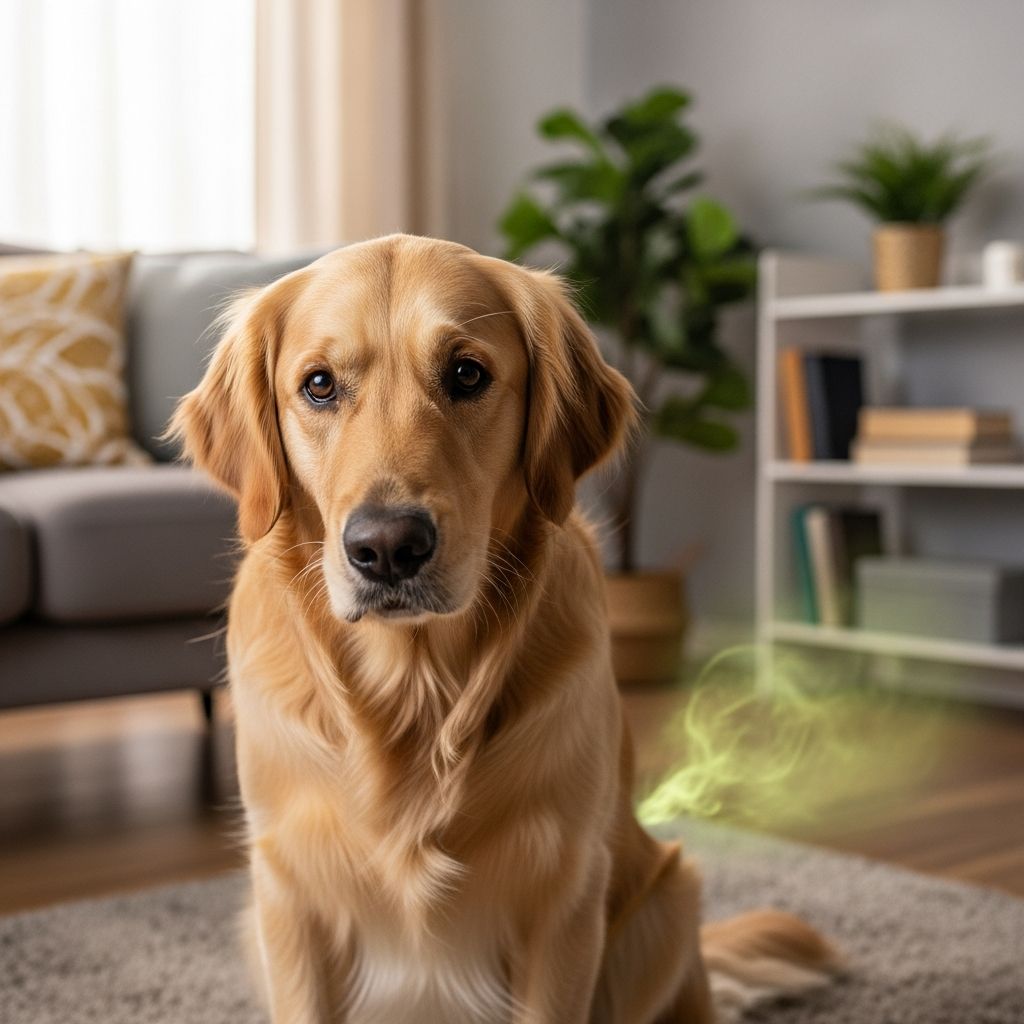 Discover the common causes of excessive dog flatulence, from diet to health issues, and practical tips to reduce your pup's gassiness.