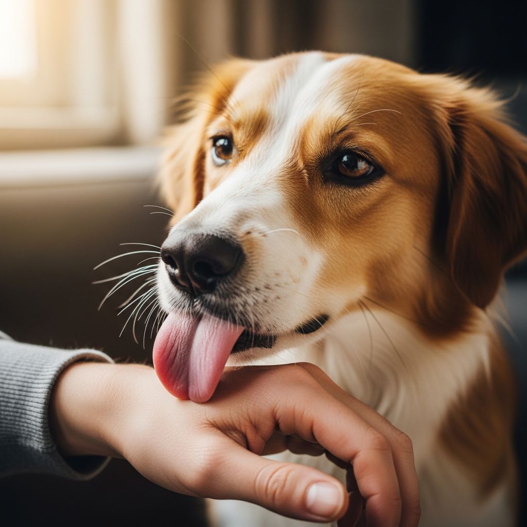 Why Does My Dog Lick Me? Understanding Canine Behavior Discover the science behind dog licking and what your pet is trying to communicate.