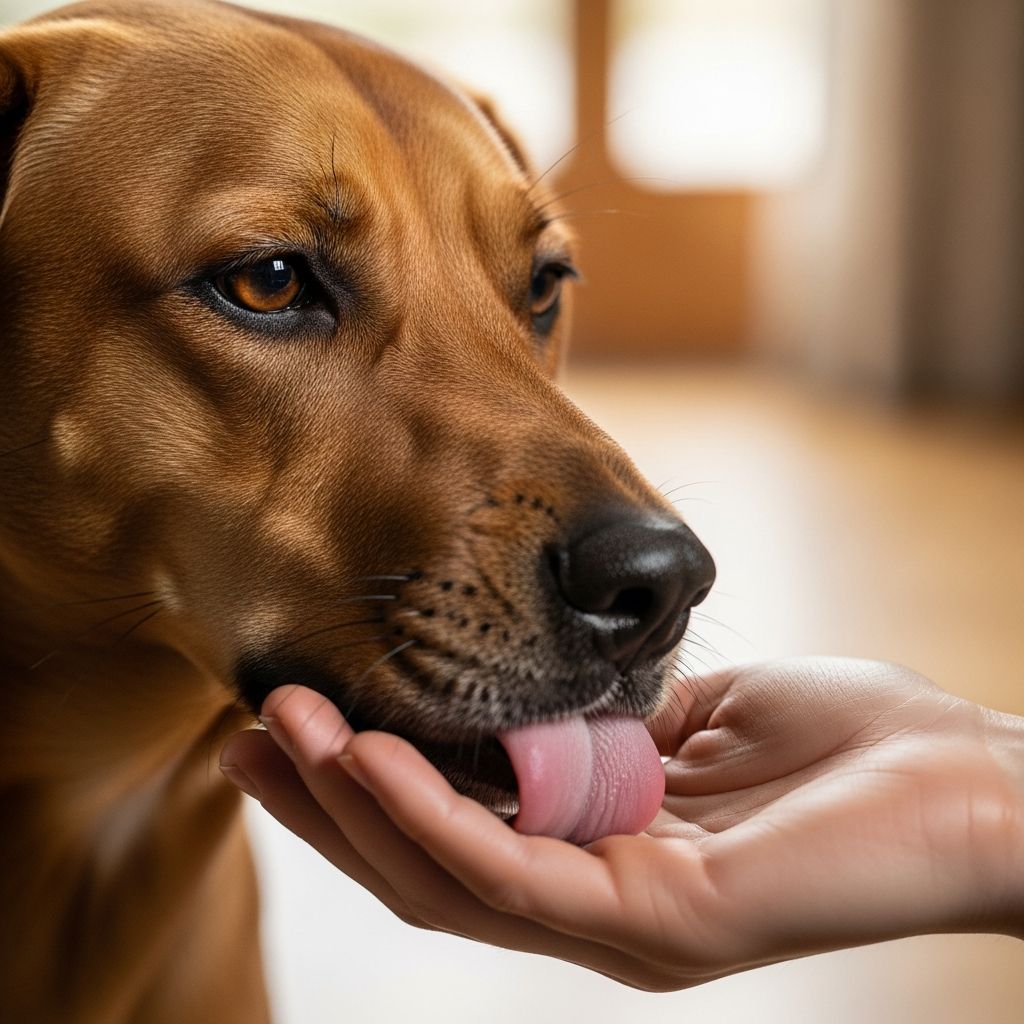 Discover the 7 key reasons behind your dog's hand-licking habit, from affection to stress relief, and how to respond effectively.
