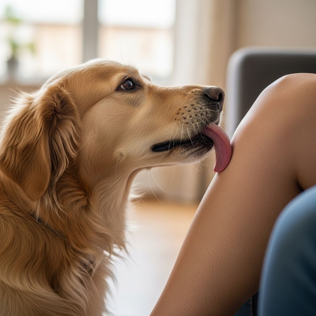 Discover the 6 common reasons your dog licks your legs, from affection to anxiety, and learn how to manage this behavior effectively.