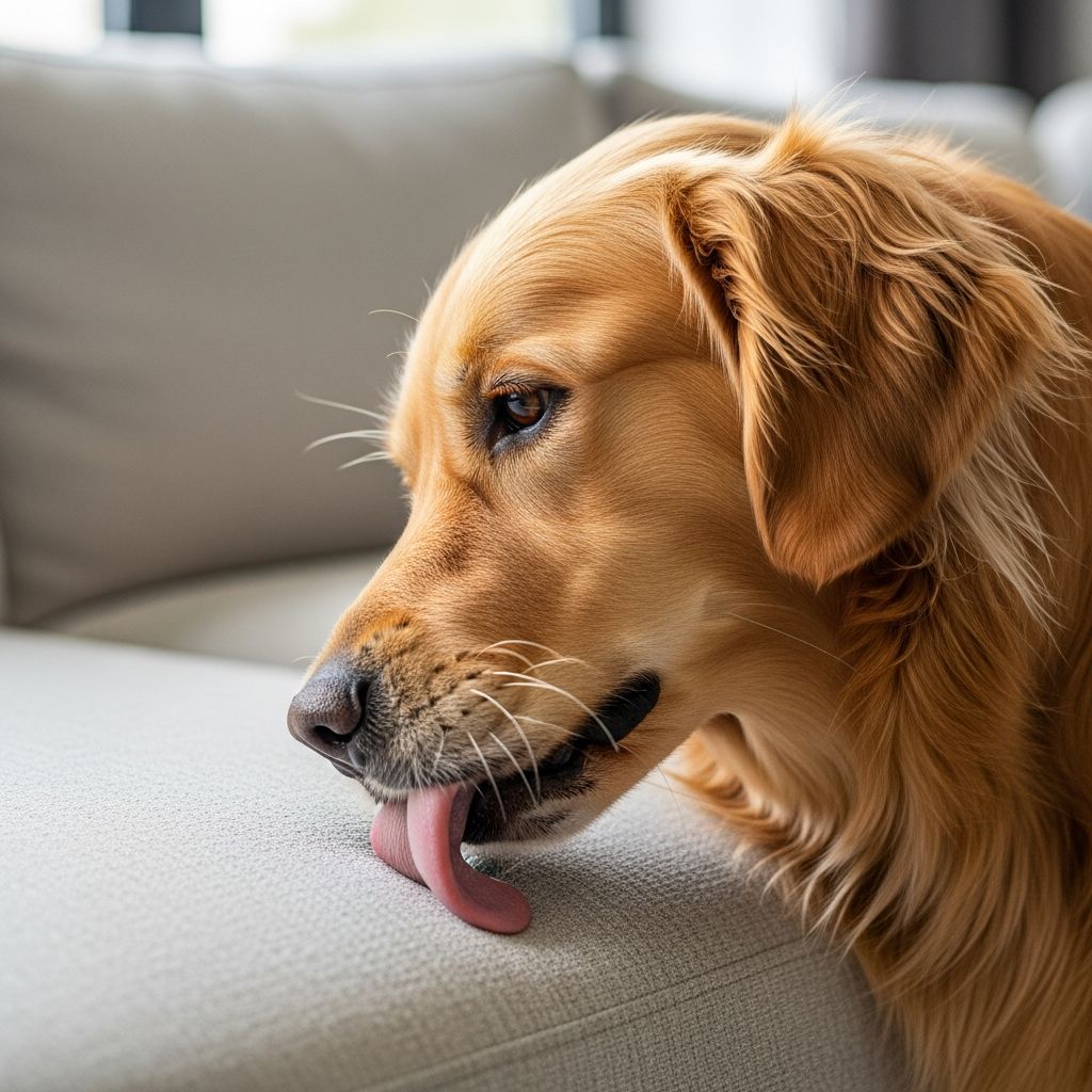 Uncover the reasons behind your dog's couch-licking habit and discover effective ways to address boredom, anxiety, health issues, and more.