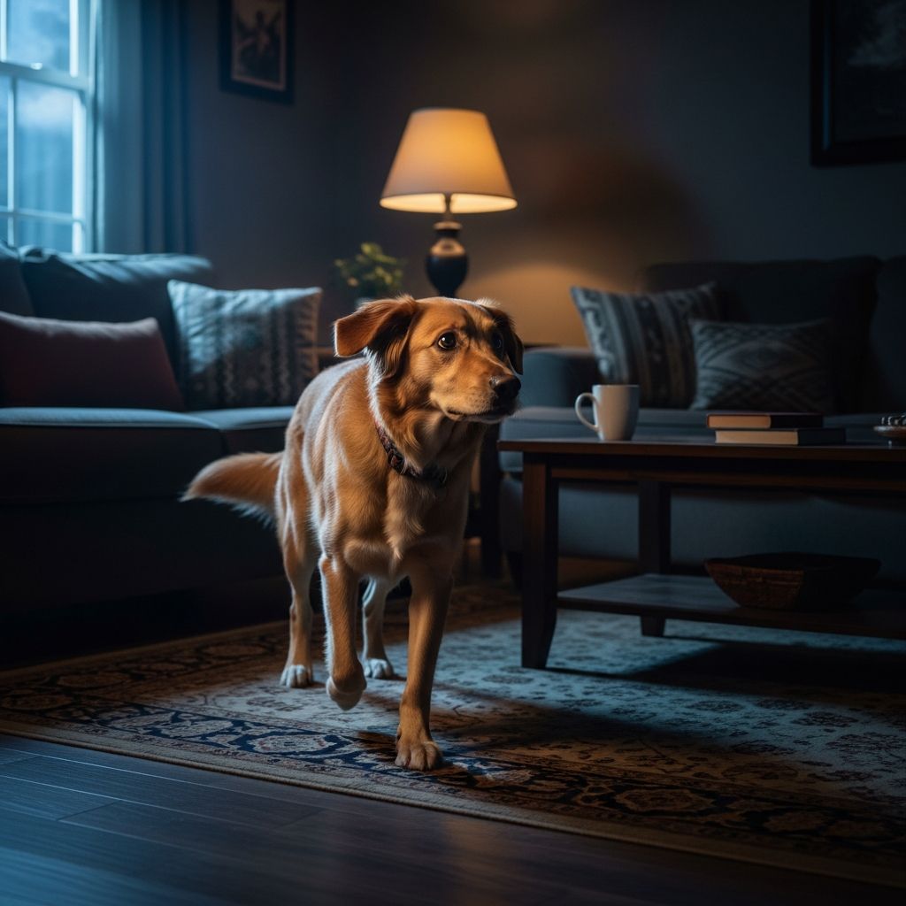 Discover the common causes of nighttime pacing in dogs and practical steps to help your pup rest easy through the night.