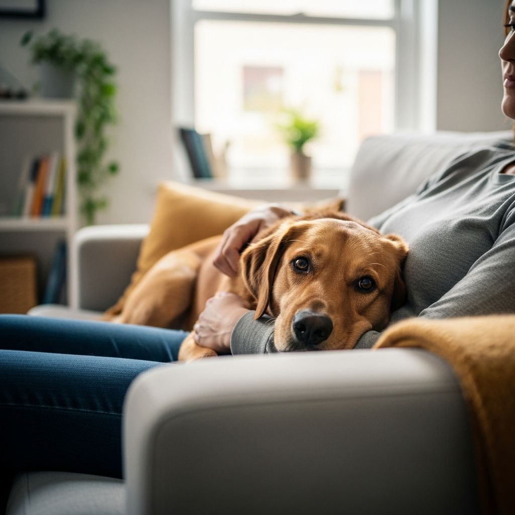 Discover the 7 key reasons your dog loves sitting on you, from affection to anxiety, and how to respond effectively.