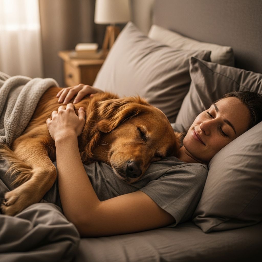 Discover why your dog sleeps against you and what their sleeping positions reveal about their emotions and bond with you.