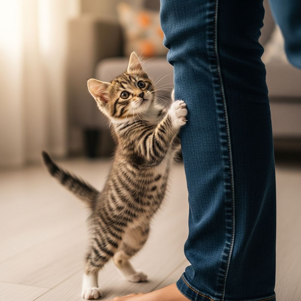 Why Does My Kitten Climb Me Like a Tree? Discover the 6 common reasons your kitten treats you like a tree and expert tips to redirect this playful behavior safely.