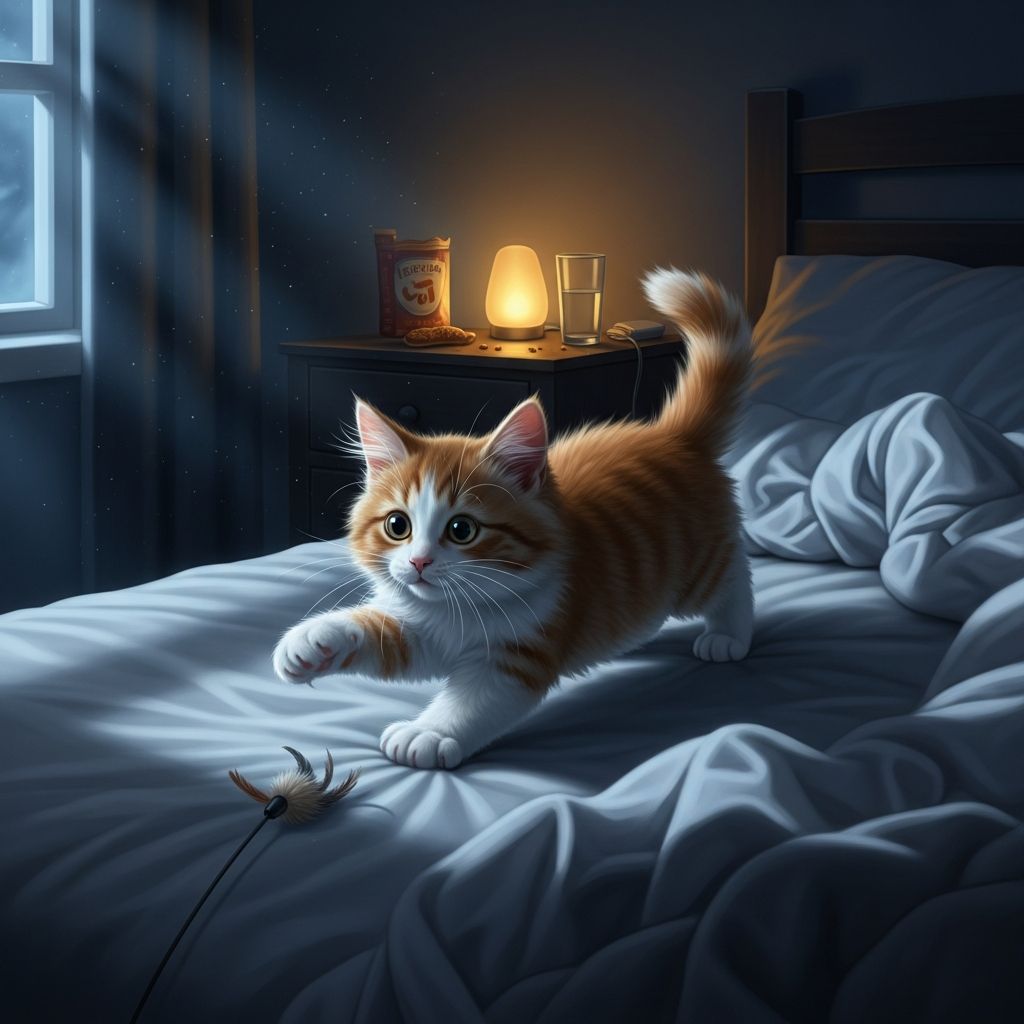 Why Does My Kitten Want to Play at Night? Discover vet-approved reasons your kitten turns nocturnal and expert tips to restore peaceful nights for everyone.