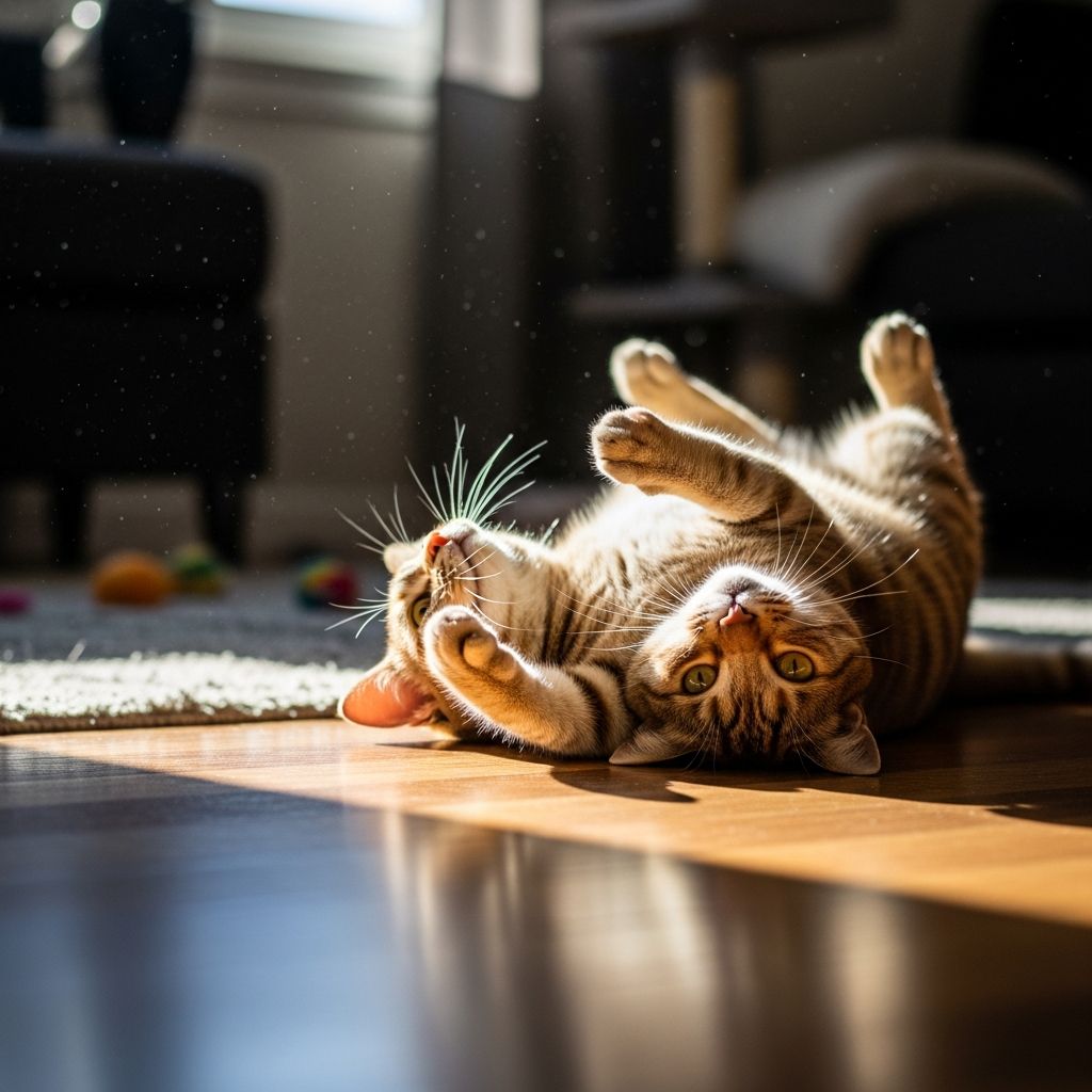 Why Does Your Cat Roll Around on the Floor? Uncover the fascinating reasons behind your cat's floor-rolling antics, from joy and play to health signals.