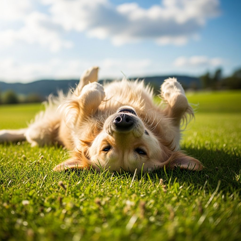 Uncover the instinctive, sensory, and joyful reasons behind your dog's grass-rolling habit and when to worry.