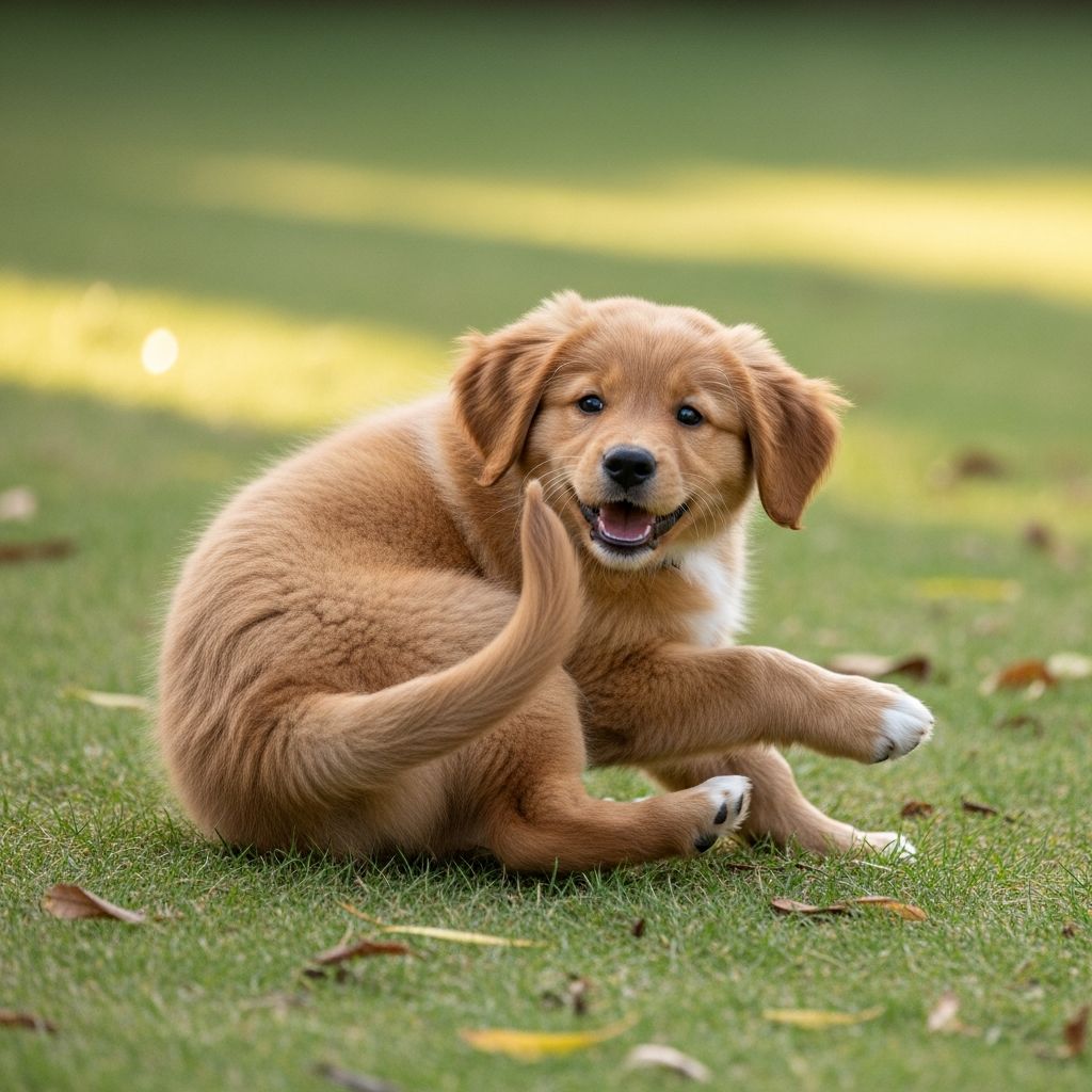 Discover the reasons behind your puppy's tail-chasing habit, from playful antics to potential health concerns, and learn how to address it effectively.