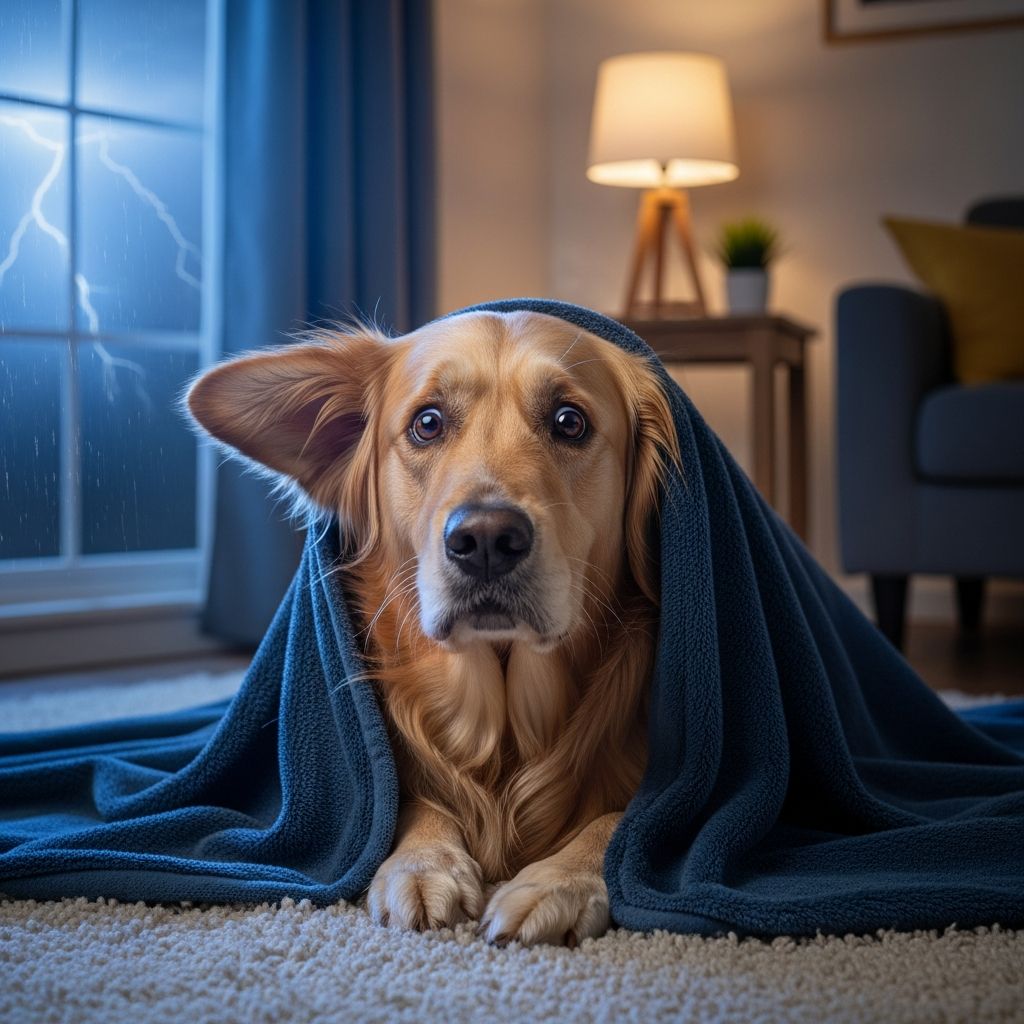 Understand why thunderstorms frighten many dogs and learn science-backed ways to comfort and protect them during storms.