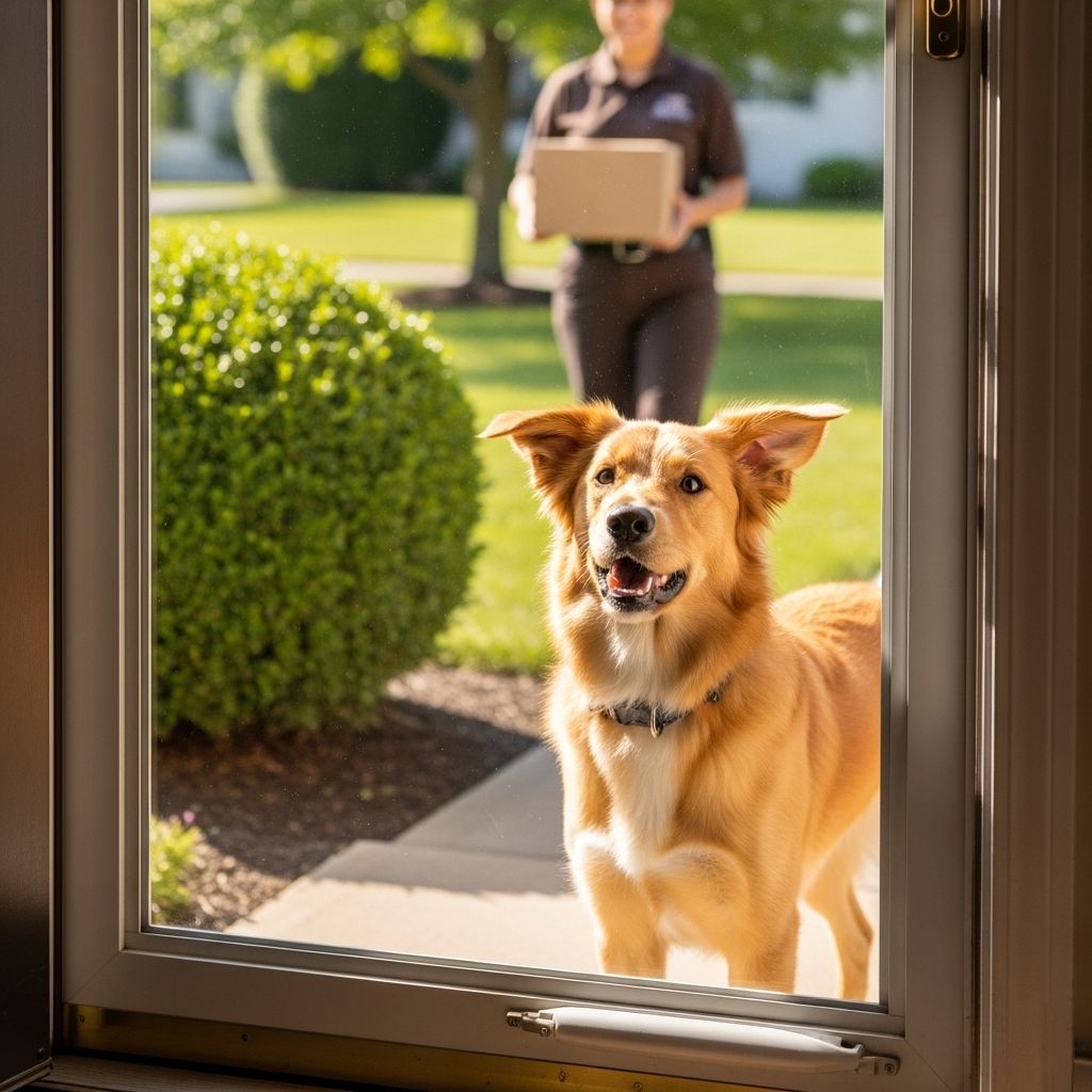 Dogs Bark At Delivery Workers: 5 Techniques To Stop Barking Uncover the instincts behind your dog's fierce reaction to mail carriers and learn proven training methods for a quieter home.