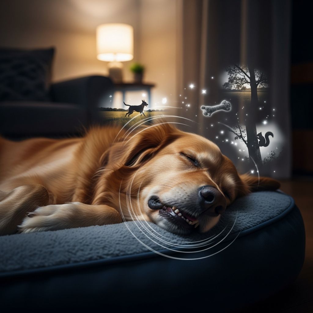 Why Dogs Bark While Sleeping: 4 Simple Calming Strategies Discover the science behind your dog's nighttime barks, from vivid dreams to health concerns, and learn how to ensure peaceful rest for both of you.
