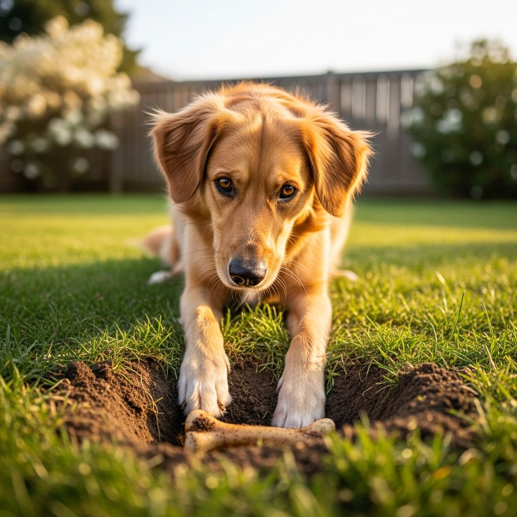 Why Dogs Bury Bones: 5 Reasons and How to Manage It Discover the ancient instincts behind your dog's quirky habit of burying bones, toys, and treasures for safekeeping.