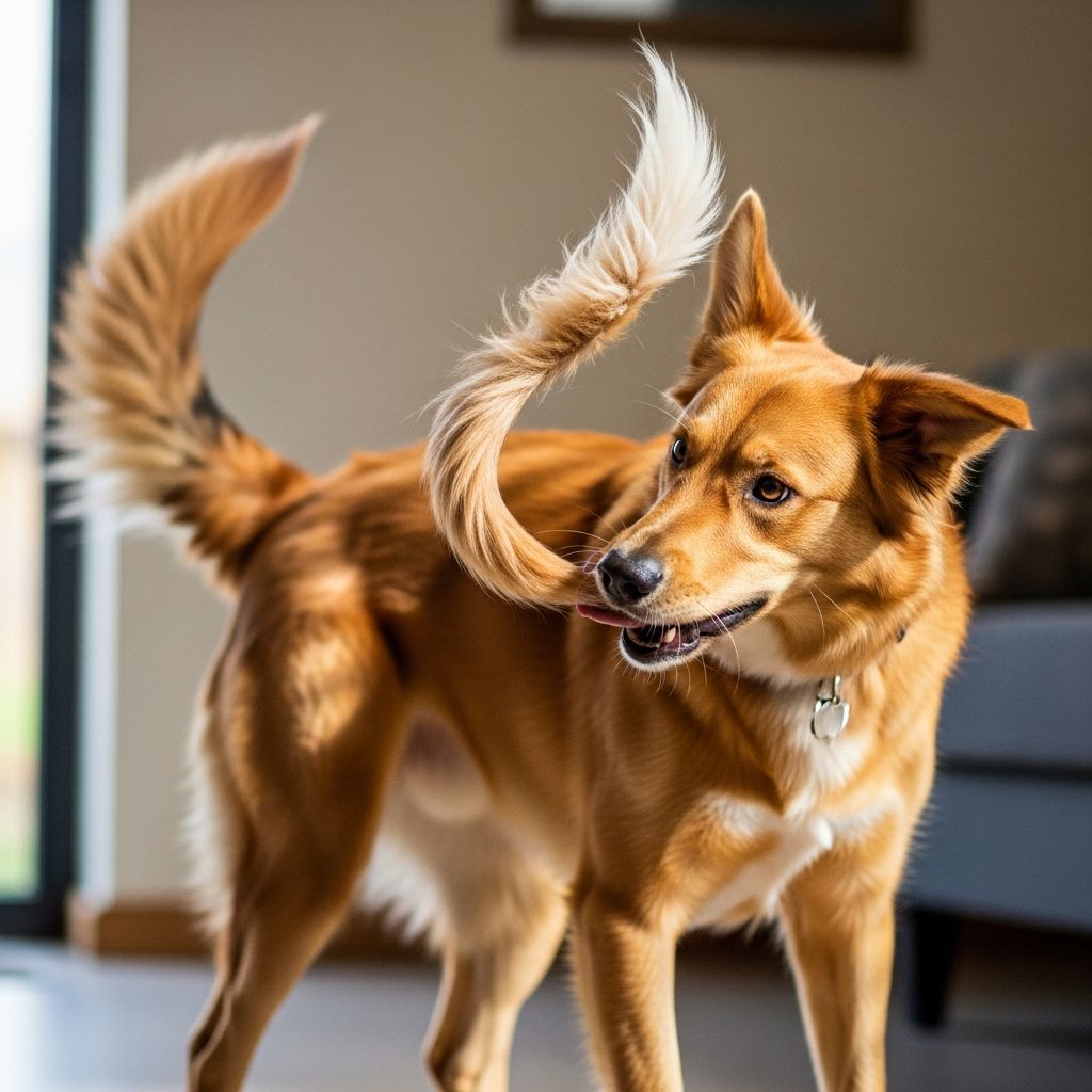 Why Dogs Chase Their Tails And How To Stop It Uncover the playful, instinctual, and sometimes concerning reasons behind your dog's tail-chasing habit and learn how to respond effectively.