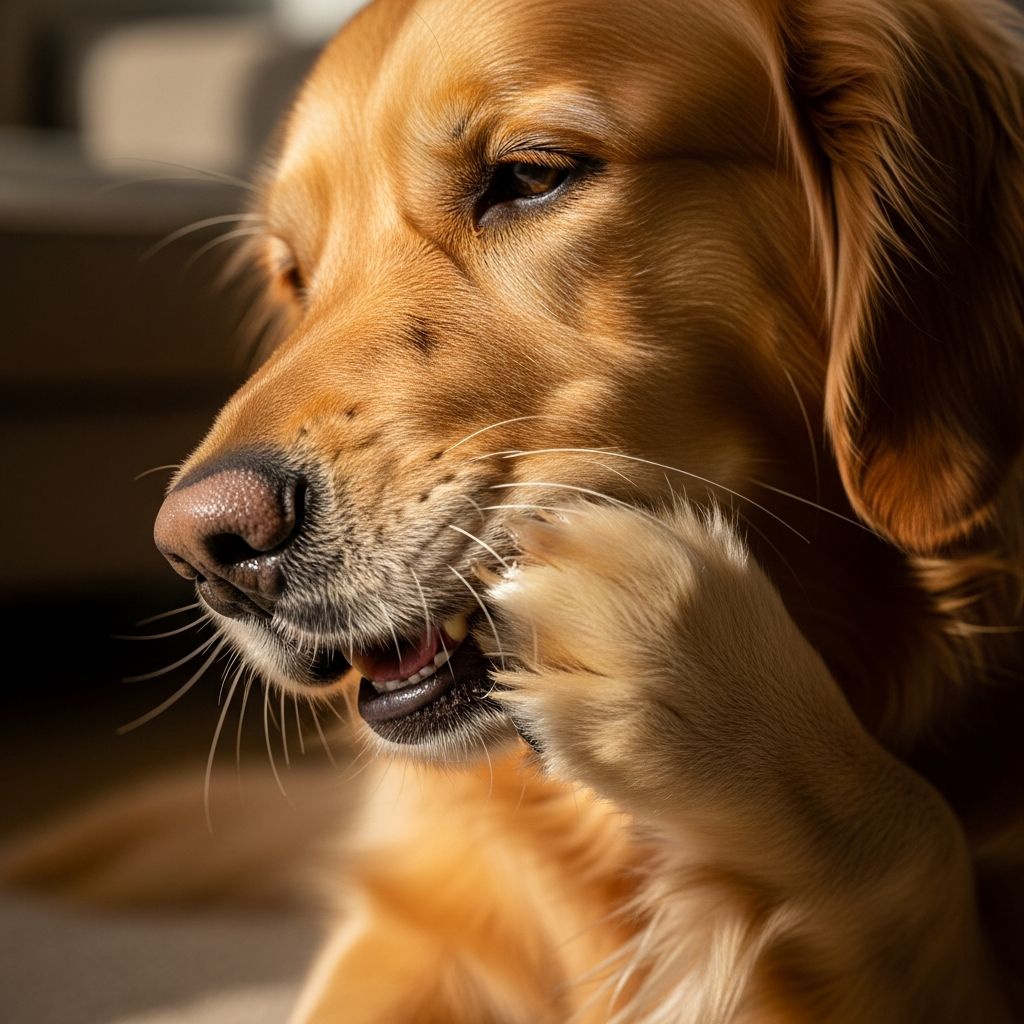 Discover the hidden reasons behind your dog's paw chewing habit and learn effective ways to stop it before it leads to serious issues.