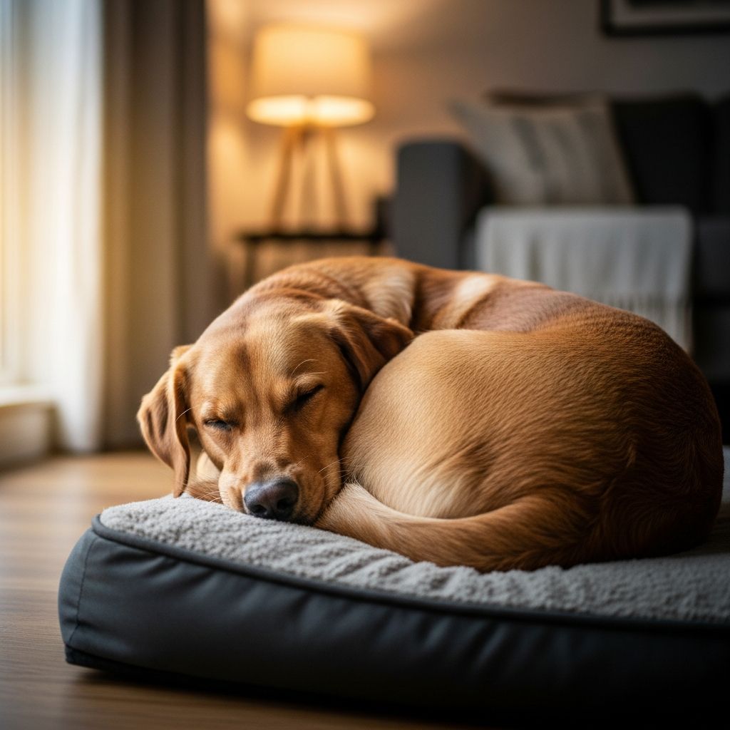 Why Dogs Curl Up When Sleeping: Comfort & Security Insights Discover the instinctual and practical reasons behind your dog's favorite curled-up sleep position and how it reflects their comfort and ancestry.