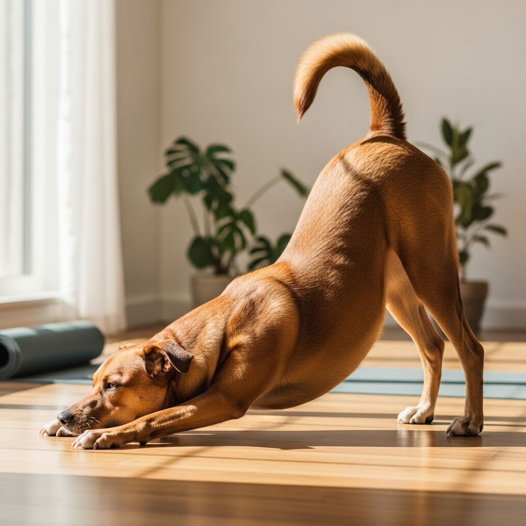 Uncover the reasons behind your dog's playful downward dog stretch, from health benefits to when it signals a vet visit.