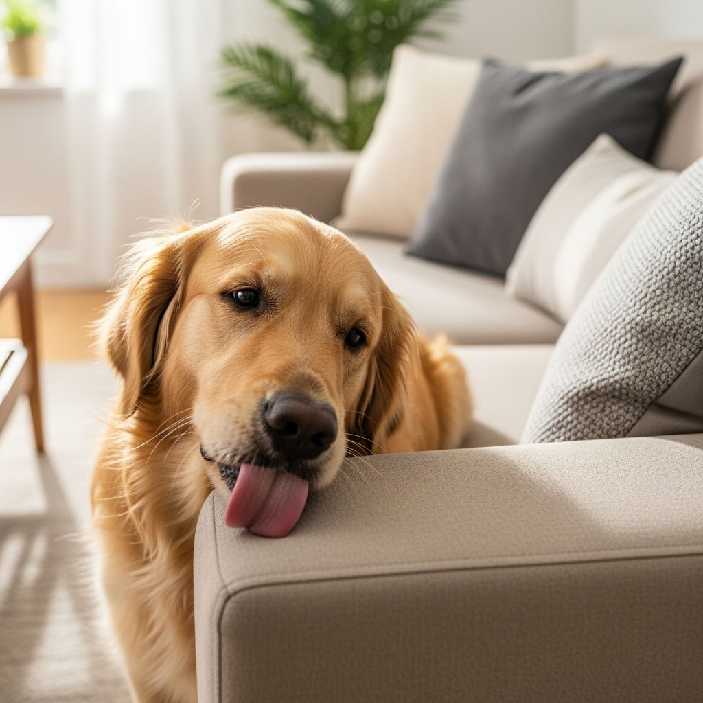 Why Dogs Lick Couches: Causes and Solutions Discover the hidden reasons behind your dog's couch-licking habit and learn effective strategies to curb this common behavior for a happier home.