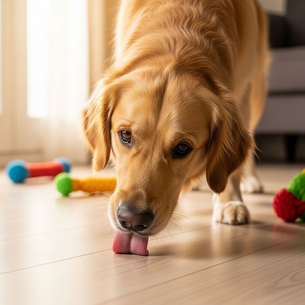Why Dogs Lick Floors: Causes and Solutions Discover the hidden reasons behind your dog's floor-licking habit, from simple curiosities to serious health signals, and learn effective ways to address it.
