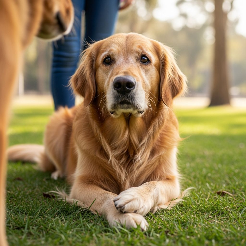 Why Do Dogs Lie Down When Greeting Others? Unravel the reasons behind your dog's playful flop during greetings—from breed instincts to learned friendliness signals.