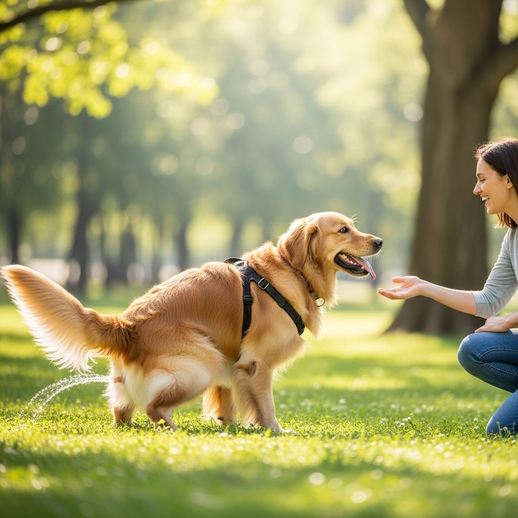 Understand the reasons behind excited peeing in dogs and discover effective, positive training methods to help your pup overcome this common behavior.