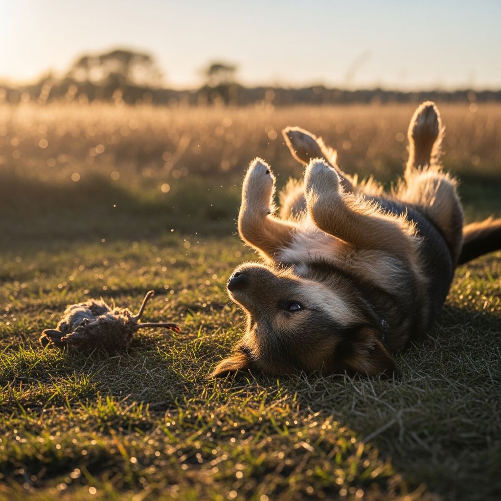 Why Dogs Roll in Dead Things: Canine Instincts & Training Tips Uncover the instinctual reasons behind your dog's love for rolling in carcasses, from ancient wolf tactics to modern health risks and training tips.