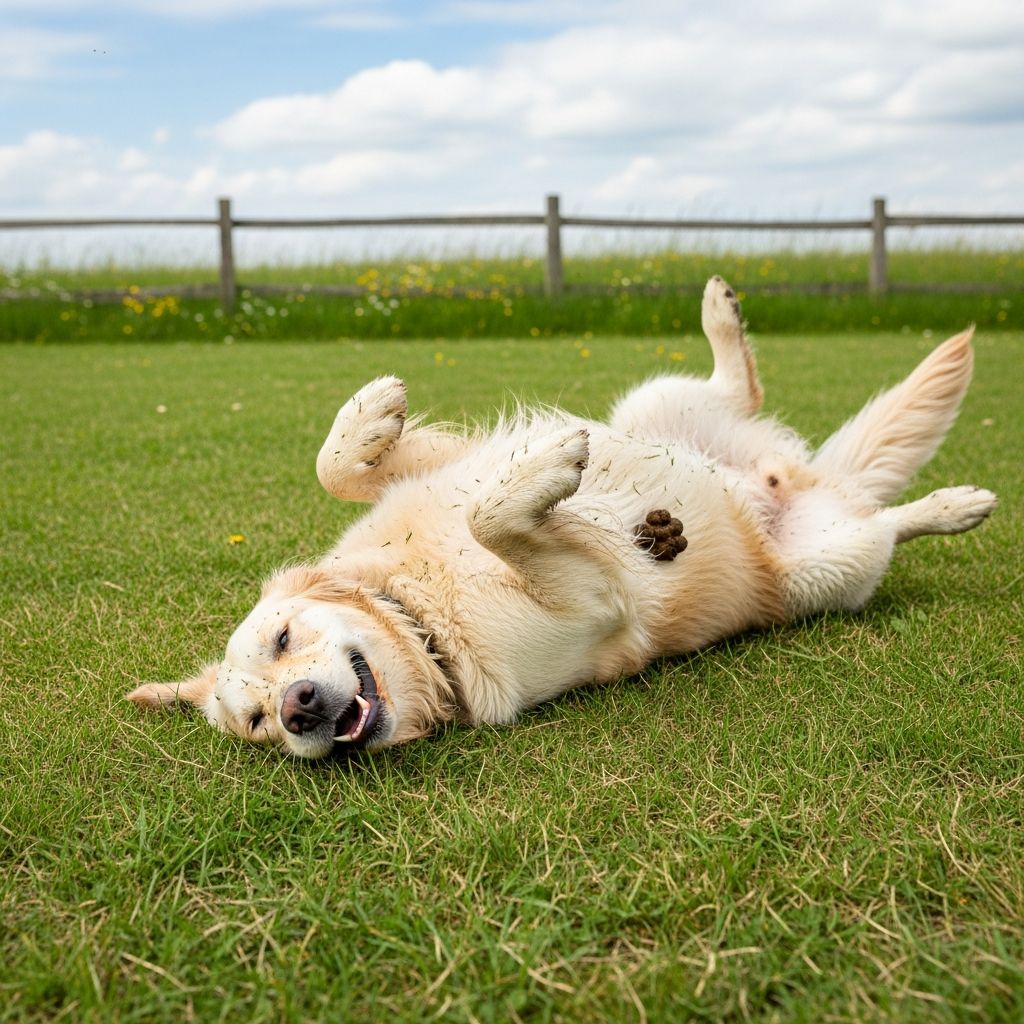 Why Dogs Roll In Poop: 4 Reasons, Risks & Prevention Tips Uncover the surprising instincts behind your dog's love for rolling in feces and other foul odors, plus expert tips to manage this messy habit.